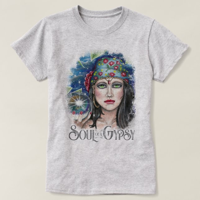 Soul of a Gypsy T-Shirt (Design Front)
