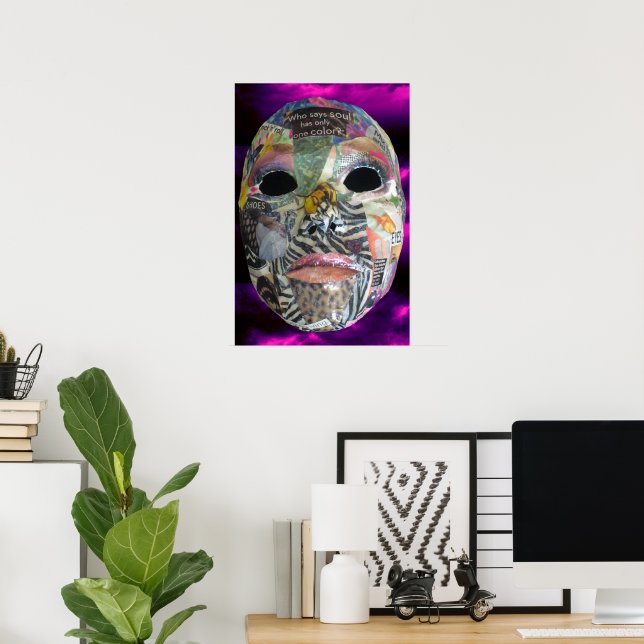Soul of Colour Mask Print (Home Office)