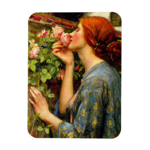 Soul of the Rose John William Waterhouse Magnet