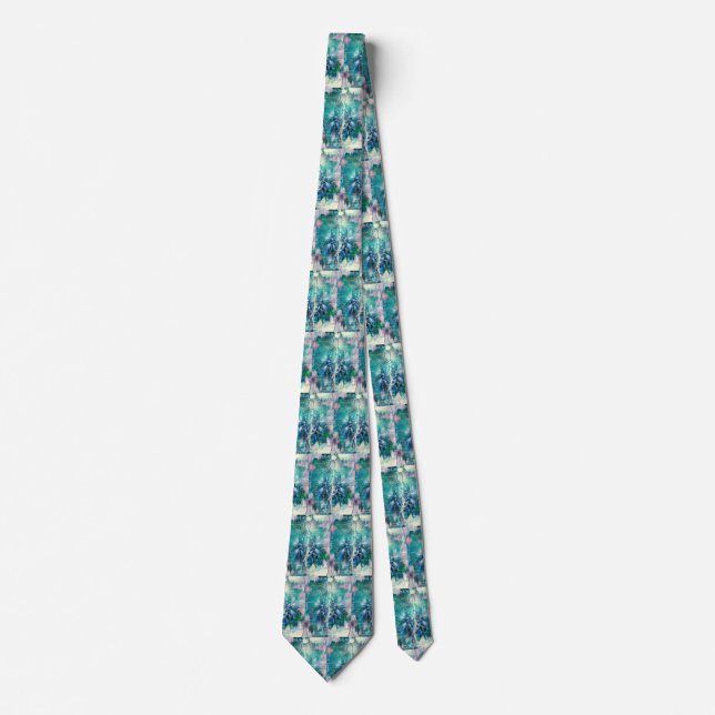 Soul or aura and binary code tie (Front)