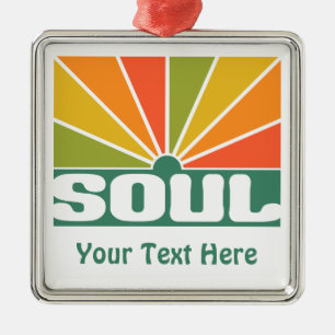 SOUL ornament, customise Metal Tree Decoration