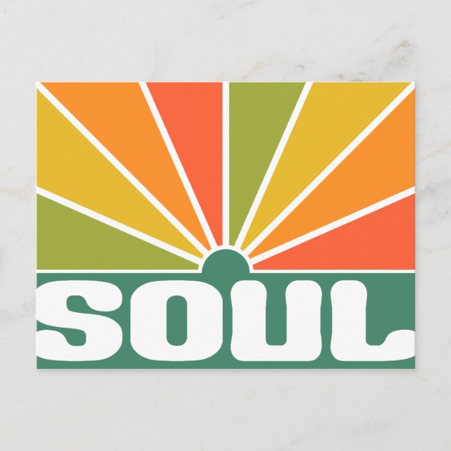 SOUL postcard, customise Postcard (Front)