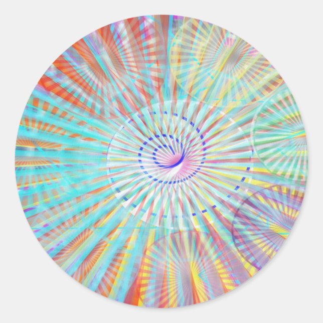 Soul Power - Solar Energy Classic Round Sticker (Front)