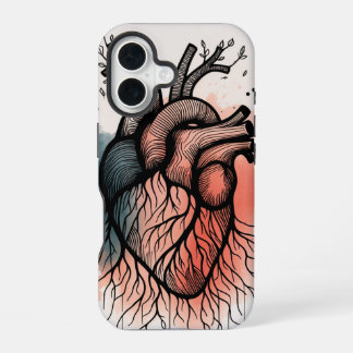 Soul Roots: Heart & Tree Minimalist  iPhone 16 Case