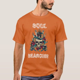 soul searchin ,snake and roses Halloween T-Shirt