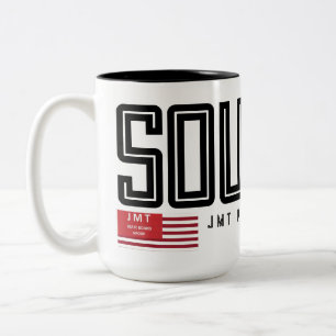 SOUL SIS Two-Tone Mug, 15 oz Coffee Mug