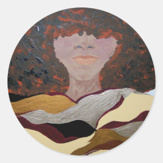 Soul Sista by Kenya Verrett Classic Round Sticker