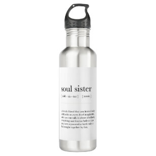 soul sister Definition Meaning Dictionary Art Deco 710 Ml Water Bottle