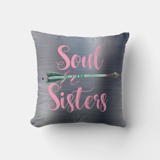 Soul Sisters Cushion (Front)