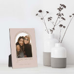 Soul Sisters Elegant Arch Frame Photo Keepsake<br><div class="desc">A special, memorable, and beautiful photo gift for best friends. The design features a single photo layout in a modern arch design with faux rose gold concentric circle frame to display your own special sister photo. "Soul Sisters" is designed in a stylish and elegant faux rose gold typography. Customise with...</div>