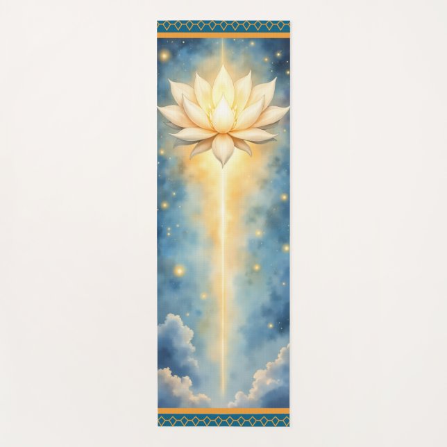 Soul Star Chakra Yoga Mat – Celestial Gateway (Front)