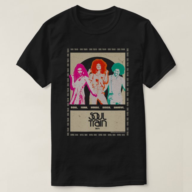 Soul Train Dancers  T-Shirt (Design Front)