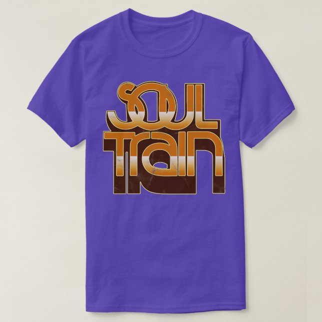 Soul Train vintage distressed T-Shirt (Design Front)