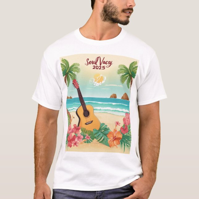 Soul Vacay 2025 Unisex Logo Tee (Front)