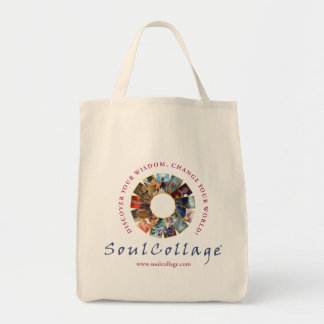 SoulCollage® Logo Grocery Bag