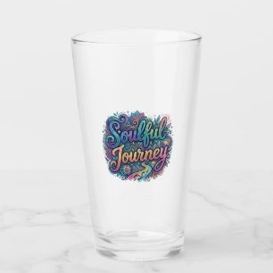 Soulful Journey Inspirational Graphic T-Shirt Glass