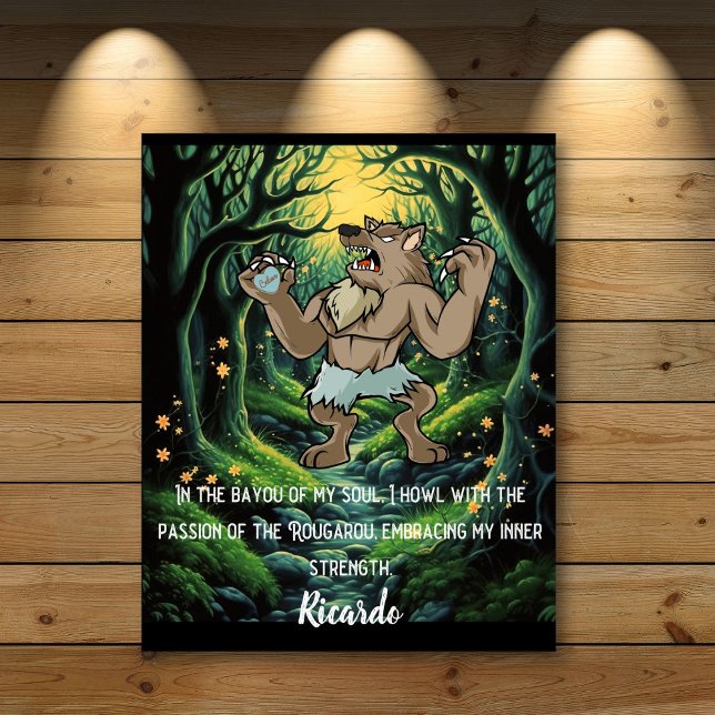 Soulful Rougarou Strength Inspirational Poster (Creator Uploaded)