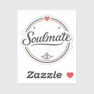 Soulmate Retro Love Minimal(Light) Couple Matching
