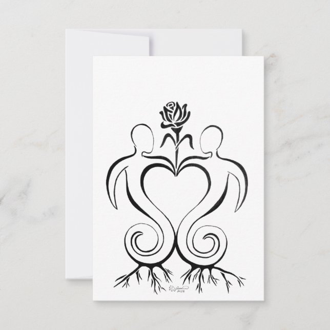 Soulmate Union Invitation (Front)