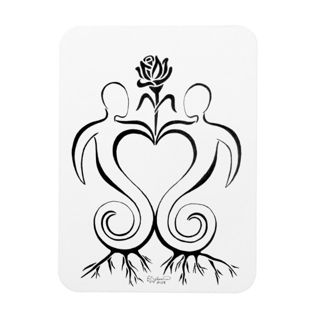 Soulmate Union Magnet (Vertical)