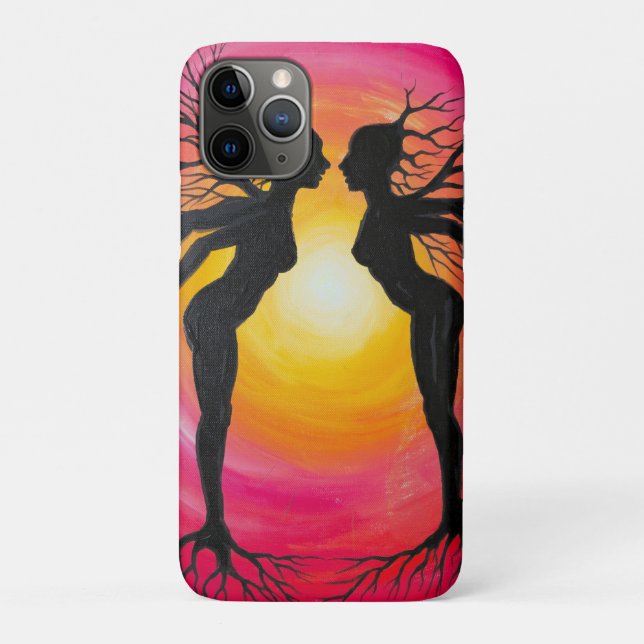 Soulmates face to face Case-Mate iPhone case (Back)