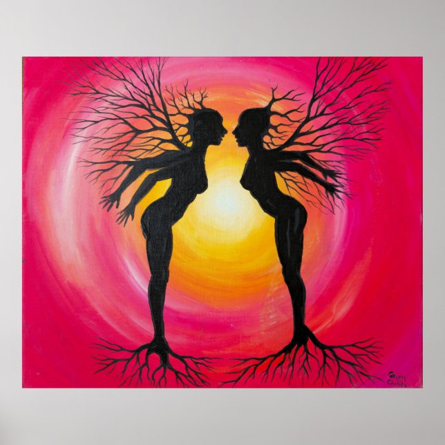 Soulmates face to face poster (Front)