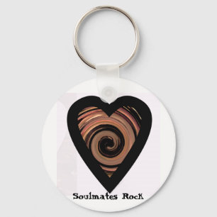 ("Soulmates Rock"* Key Ring