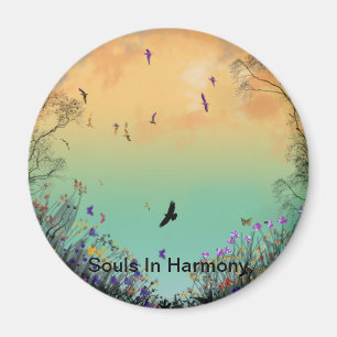 "Souls In Harmony"* Magnet