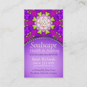 Soulscape Health & Healing New Age Business Card