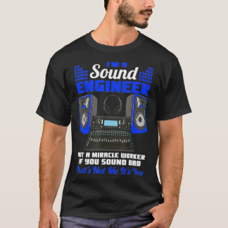 Sound Bad Music Producer Funny Mixing Console Soun T-Shirt