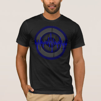 Sound Blue Dark Round T-shirt black