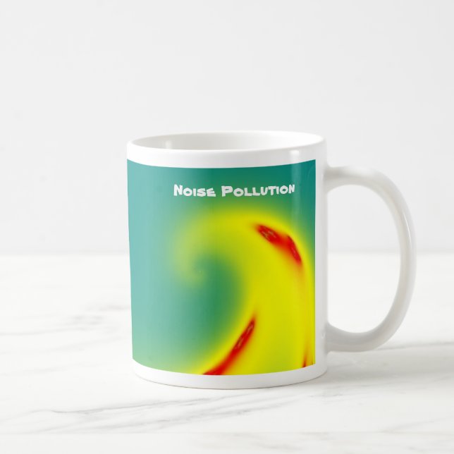 Sound Current Noise Pollution Mug (Right)