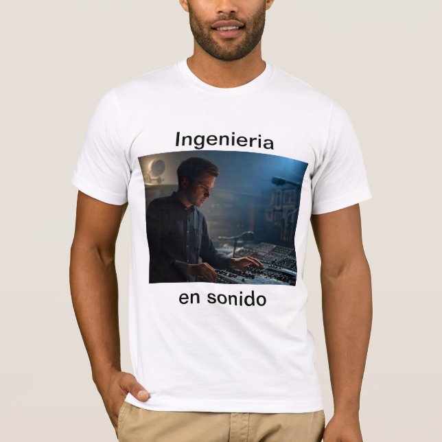 Sound engineering T-Shirt (Front)