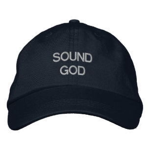 Sound God Embroidered Hat