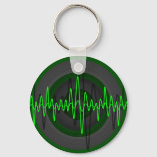 Sound Green Dark keychain