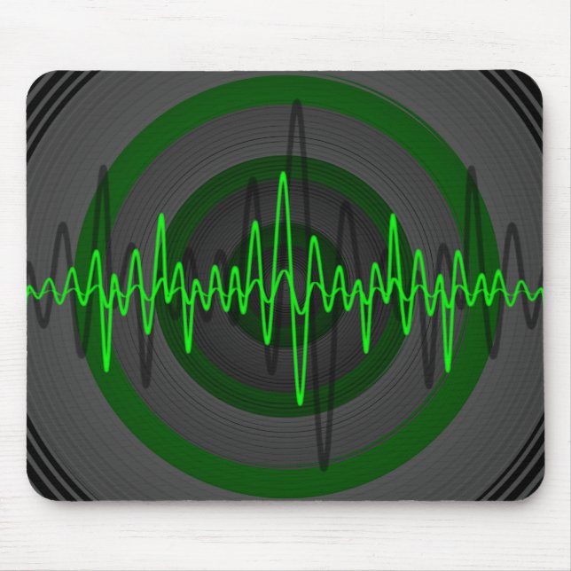 Sound Green Dark mousepad (Front)
