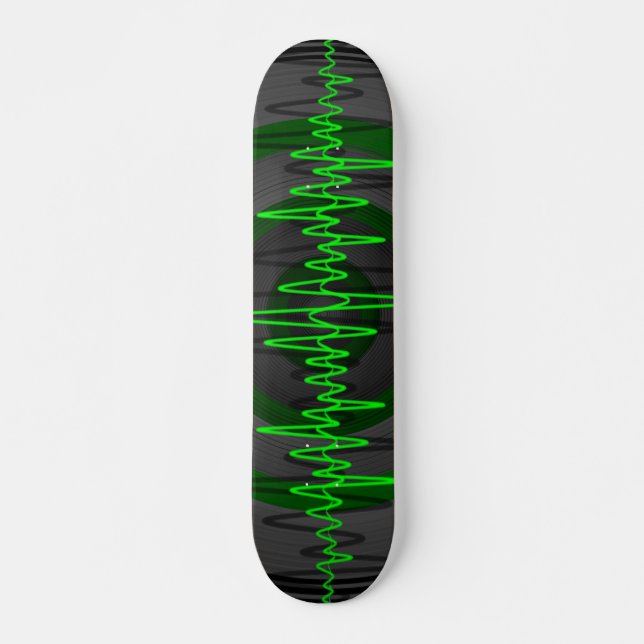 Sound Green Dark skateboard (Front)
