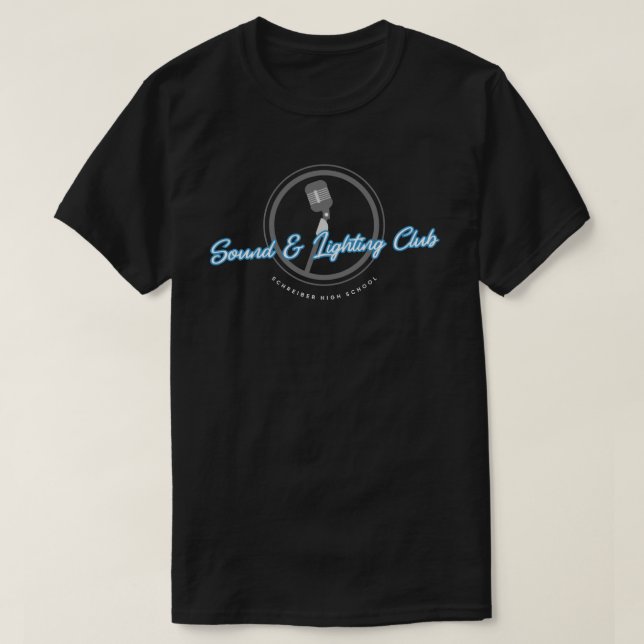 Sound & Lighting Club Shirt - Design 1 (Design Front)