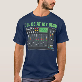 Sound Mixer Audio Engineer Mixing Board T-Shirt