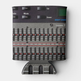 Sound Mixer Buttons Image. Can Cooler