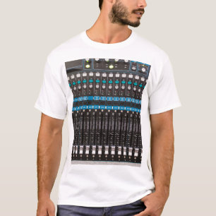 Sound mixer control, event hall. T-Shirt