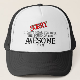 Sound of Awesome Funny Hat Cap Humour