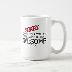 Sound of Awesome Funny Mug Humour