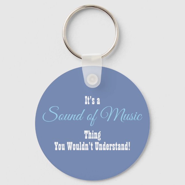 Sound of Music Keychain (Front)