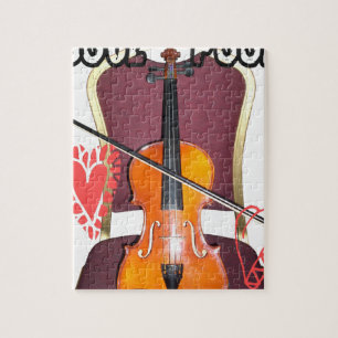 Sound of  v love hakuna matata valentine jigsaw puzzle