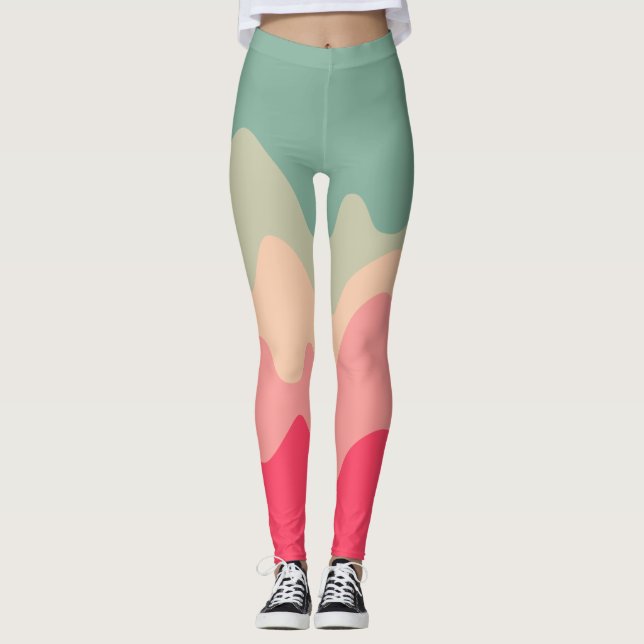 Sound Sketch 04 Leggings (Front)