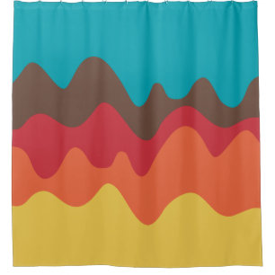 Sound Sketch 08 Shower Curtain