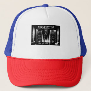 Sound System Wall Ar Trucker Hat