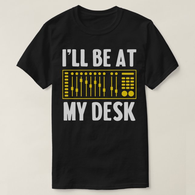 Sound Technician Profession T-Shirt (Design Front)