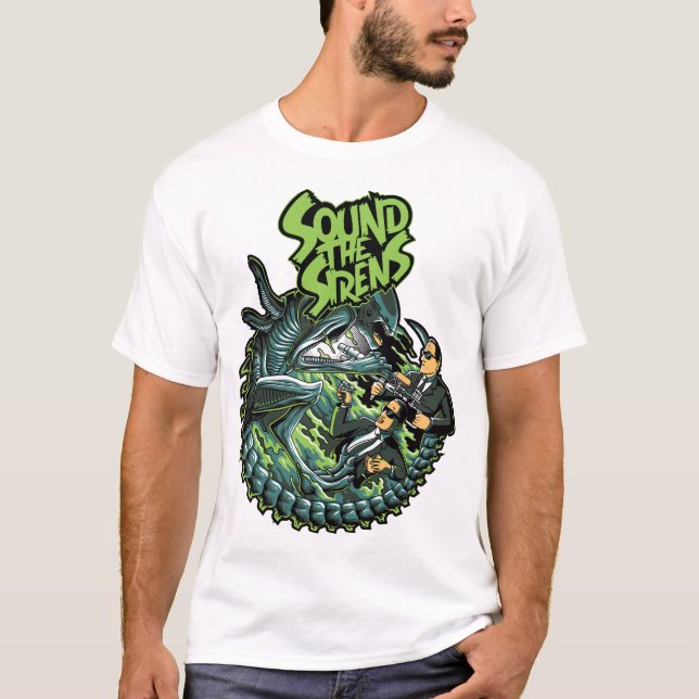 Sound the Sirens T-Shirt (Front)